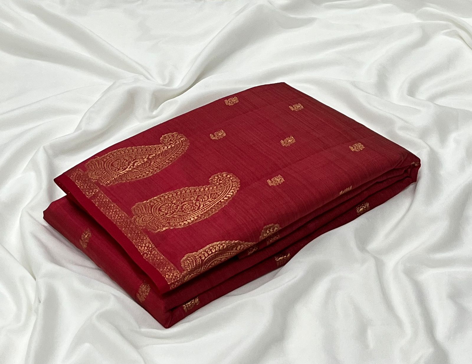 Tussar Silk Saree with Heavy Zari Border and Chit Pallu Cotton Saree